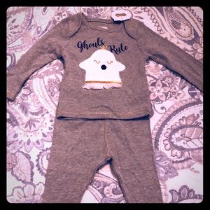 NWT Mud Pie 3-6m Ghost Outfit